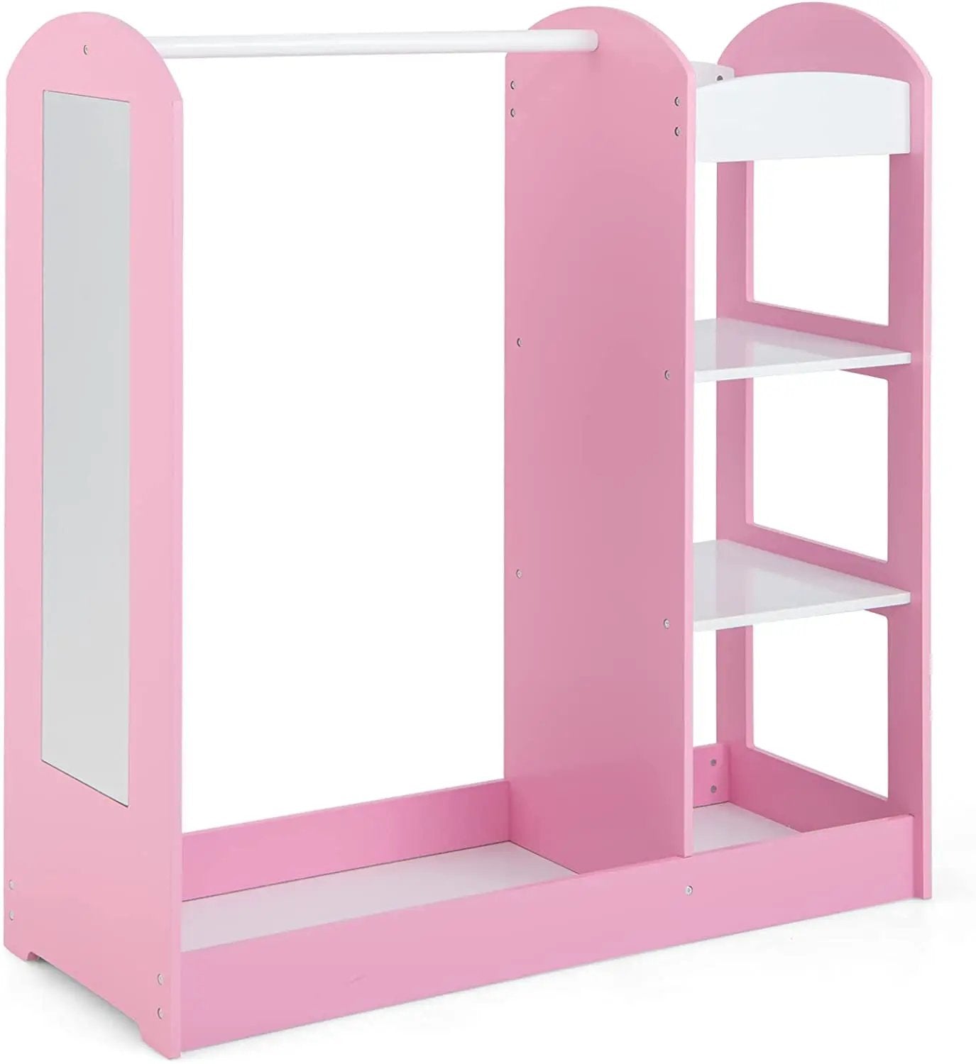 Kids Dress Up Storage with Mirror by DirectDeals