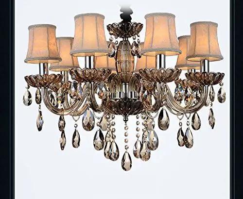 Fushing 20Pcs Chandelier Crystals, Clear Teardrop Crystal Chandelier Pendants Parts Beads, Hanging Crystals for Chandeliers (76mm, Clear) by GreenHaven Gardens