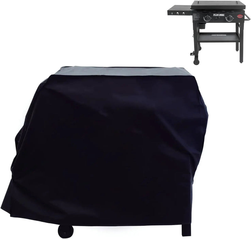 Grill Cover for Char-Griller Flat Iron 2 Burner Outdoor Gas Griddle Grill, 45 inch Outdoor Heavy Duty Waterproof UV Resistant Cover, Outdoor BBQ Accessories by GreenHaven Gardens