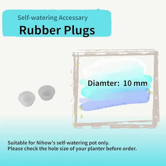 Nihow Self Watering Planter Accessory Set with Wick, Mesh - Enhance Your Plant's Growth and Health Easily by GreenHaven Gardens