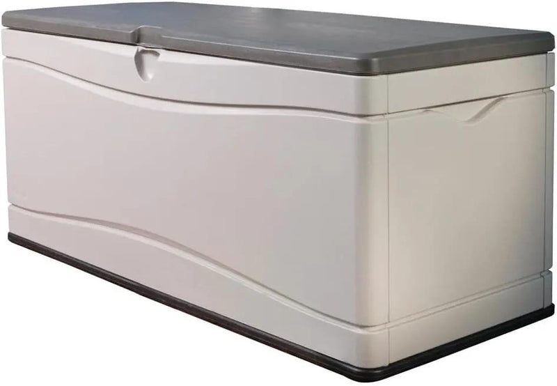 Lifetime 60012 Extra Large Deck Box, 130 Gallon, Desert Sand/Brown by GreenHaven Gardens