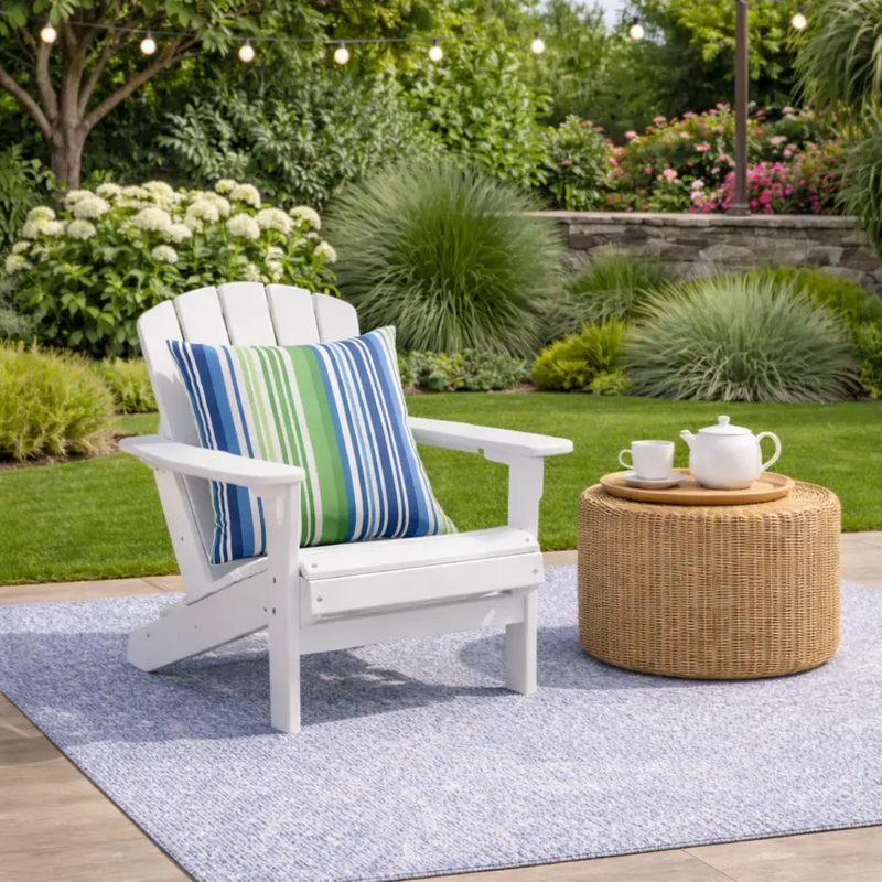 2 Pack Outdoor Throw Pillows, Waterproof & Fade-Resistant by HouseOfZazla