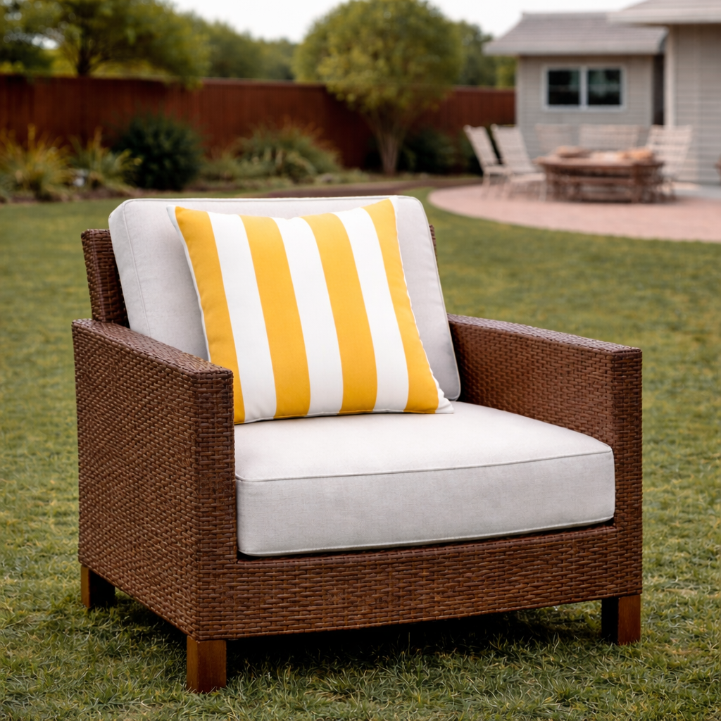 2 Pack Outdoor Pillow Covers - 18x18 Inch by HouseOfZazla