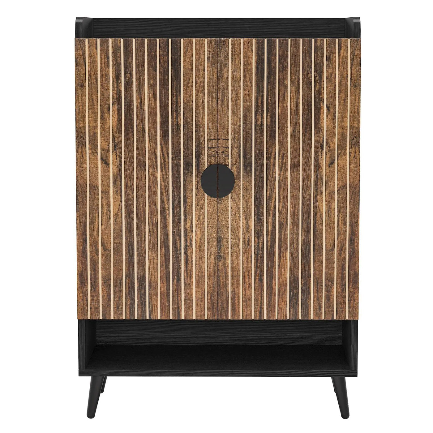 Shoe Cabinet With Doors, 7 Tier Storage Organizer by HouseOfZazla