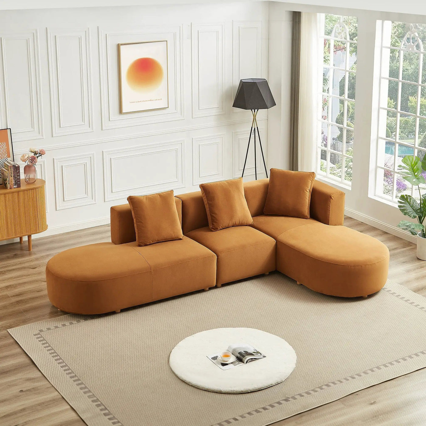 Orby - Stylish Sectional Sofa by Unique Piece Furniture