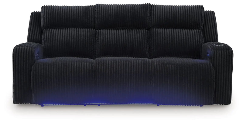 Forest Lake - Power Reclining Sofa With Adj Headrest by Unique Piece Furniture