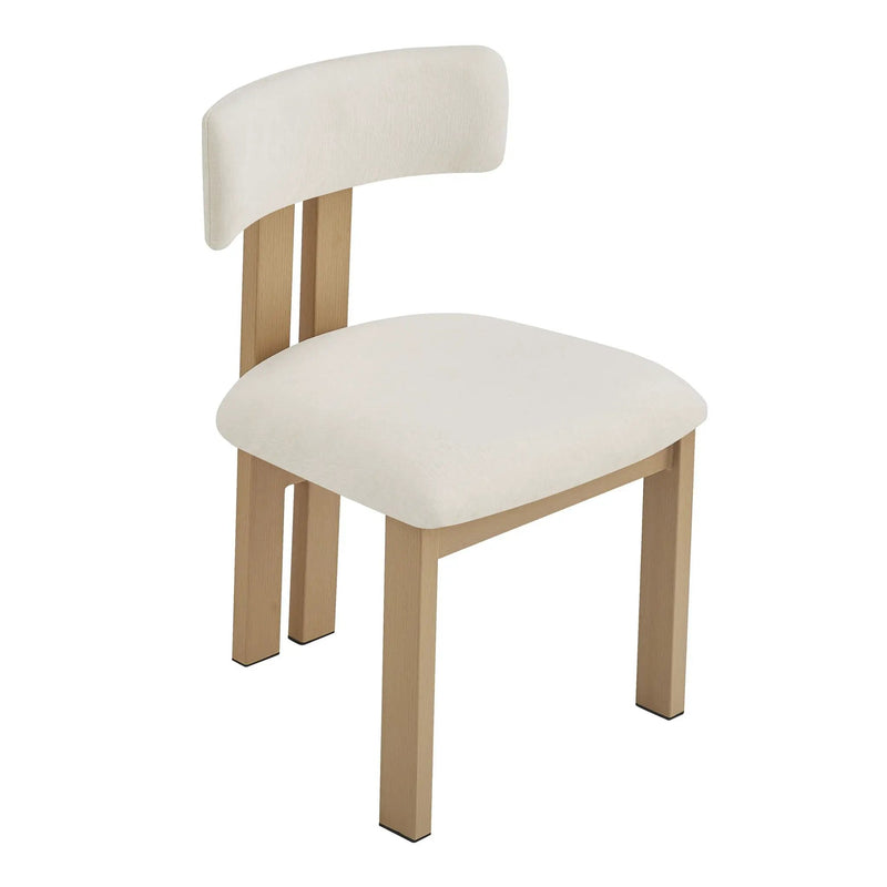 7 Piece Dining Set With Upholstered Armless Chairs And Table by HouseOfZazla