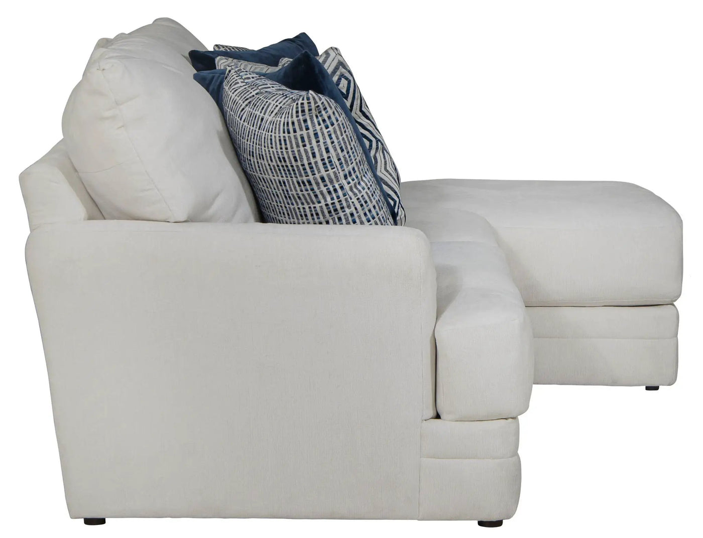 Polaris - Sectional With Comfort Coil Seating And Accent Pillows Included by Unique Piece Furniture
