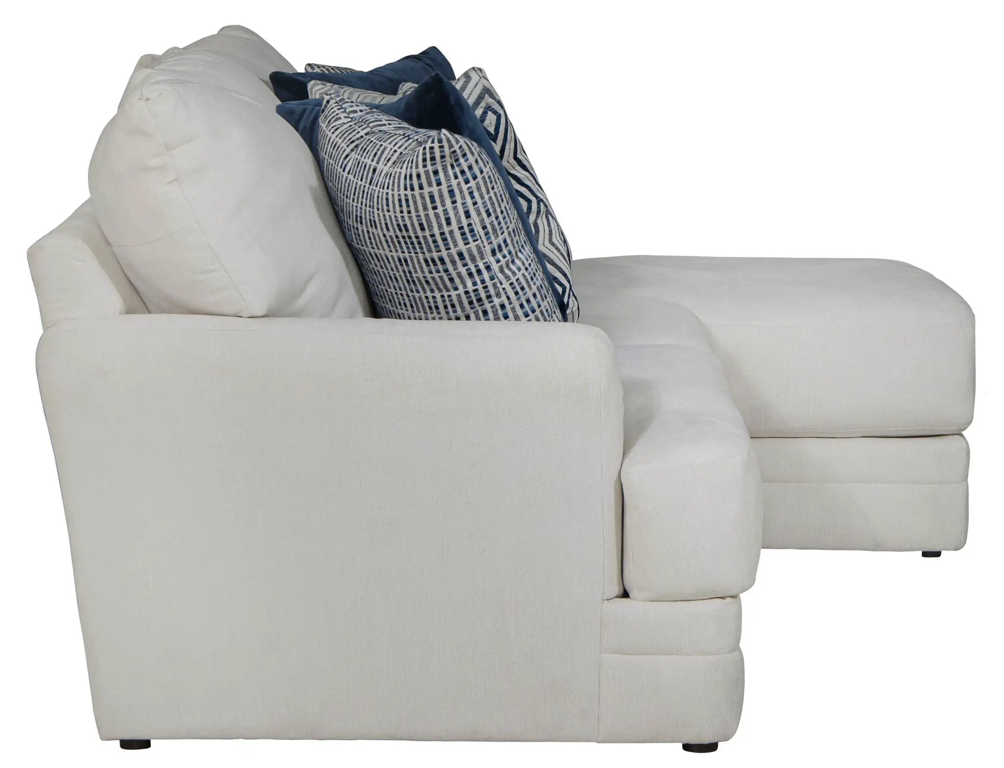 Polaris - Sectional With Comfort Coil Seating And Accent Pillows Included by Unique Piece Furniture