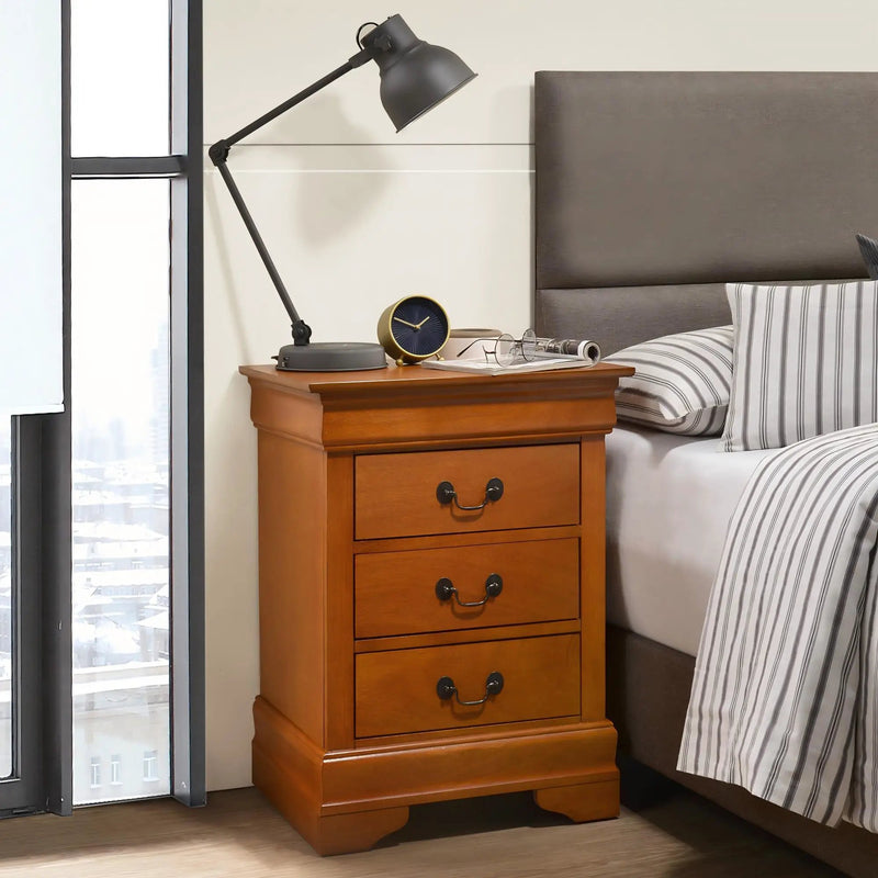 Louis Phillipe - Nightstand - Wood by HouseOfZazla