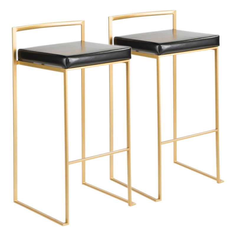 Fuji - Contemporary / Glam & Quality Construction Barstool by HouseOfZazla