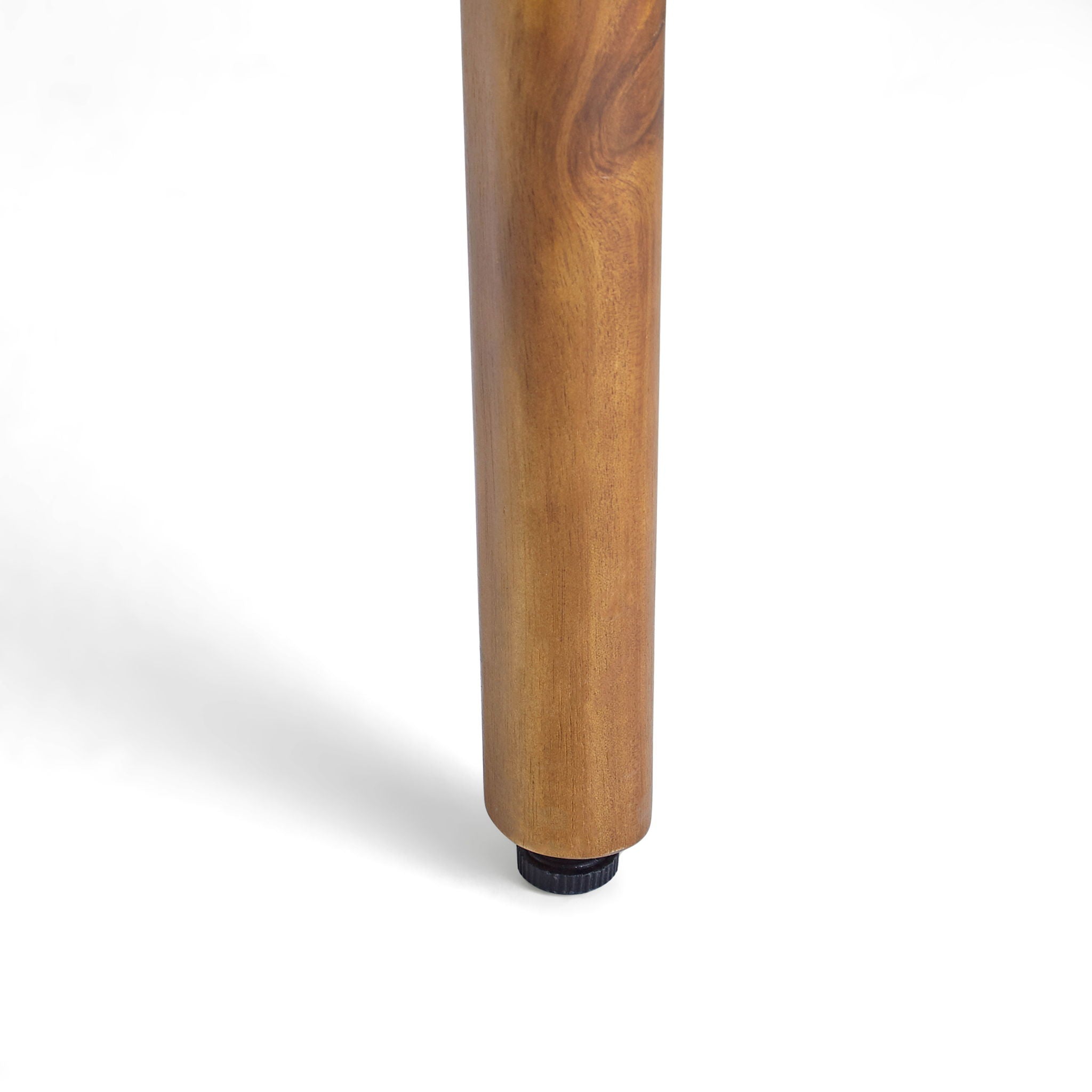 Stamford Modern Outdoor Bistro Table with Water-Resistant Teak by HouseOfZazla