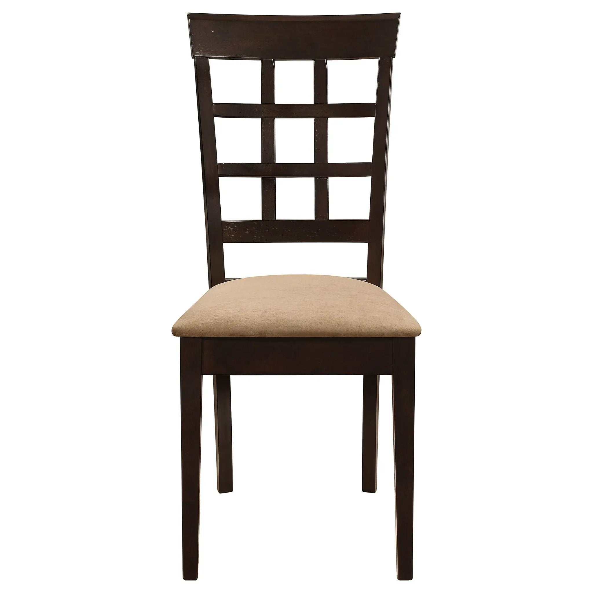 Gabriel 5-piece Extension Leaf Dining Table Set Cappuccino by Unique Piece Furniture