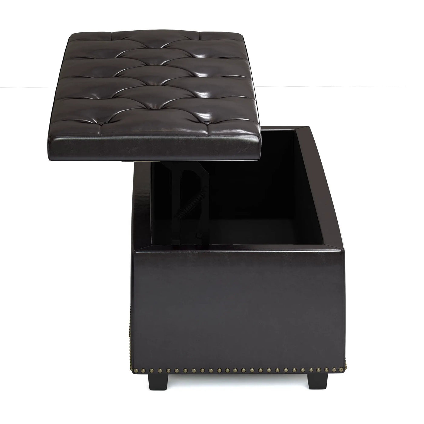 Hamilton - Upholstered Lift Top Rectangular Storage Ottoman by Unique Piece Furniture