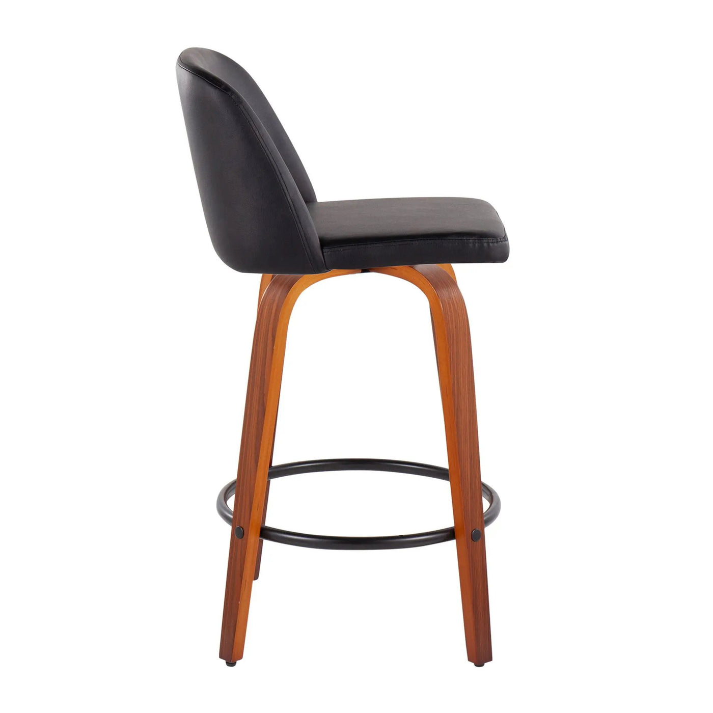 Toriano - Mid Century Modern, Counter Stool (Set of 2) by HouseOfZazla