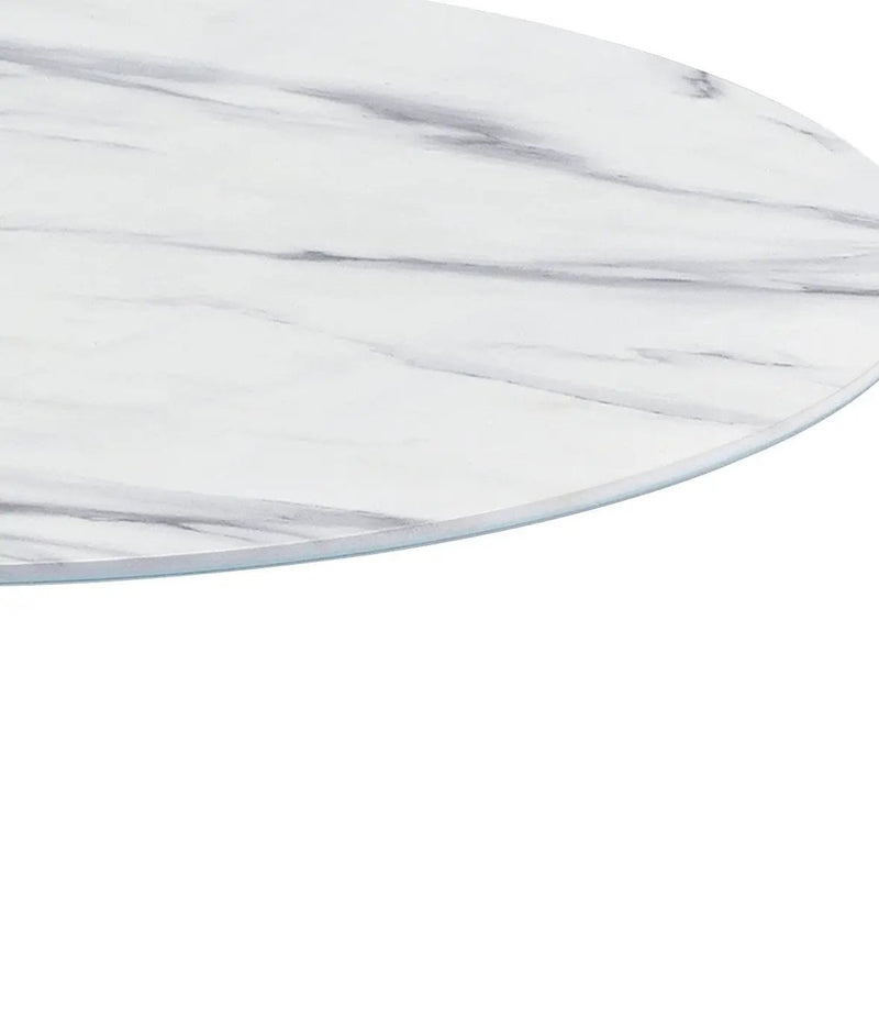 Circa - 17.5" End Table With Marble Textured Top by Unique Piece Furniture