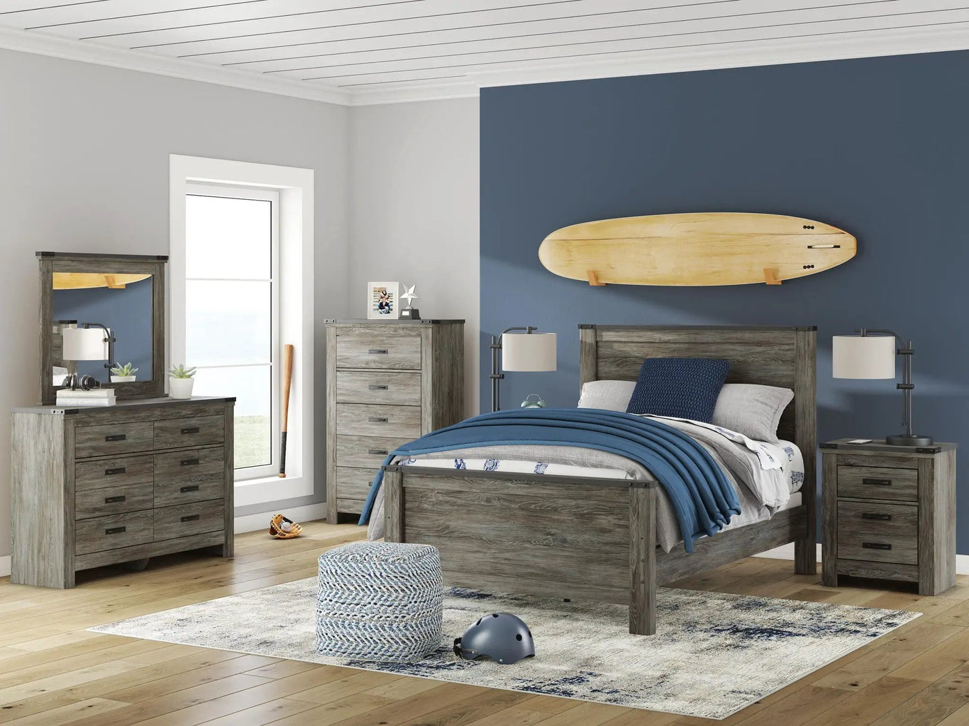 Frandern - Six Drawer Dresser by Unique Piece Furniture