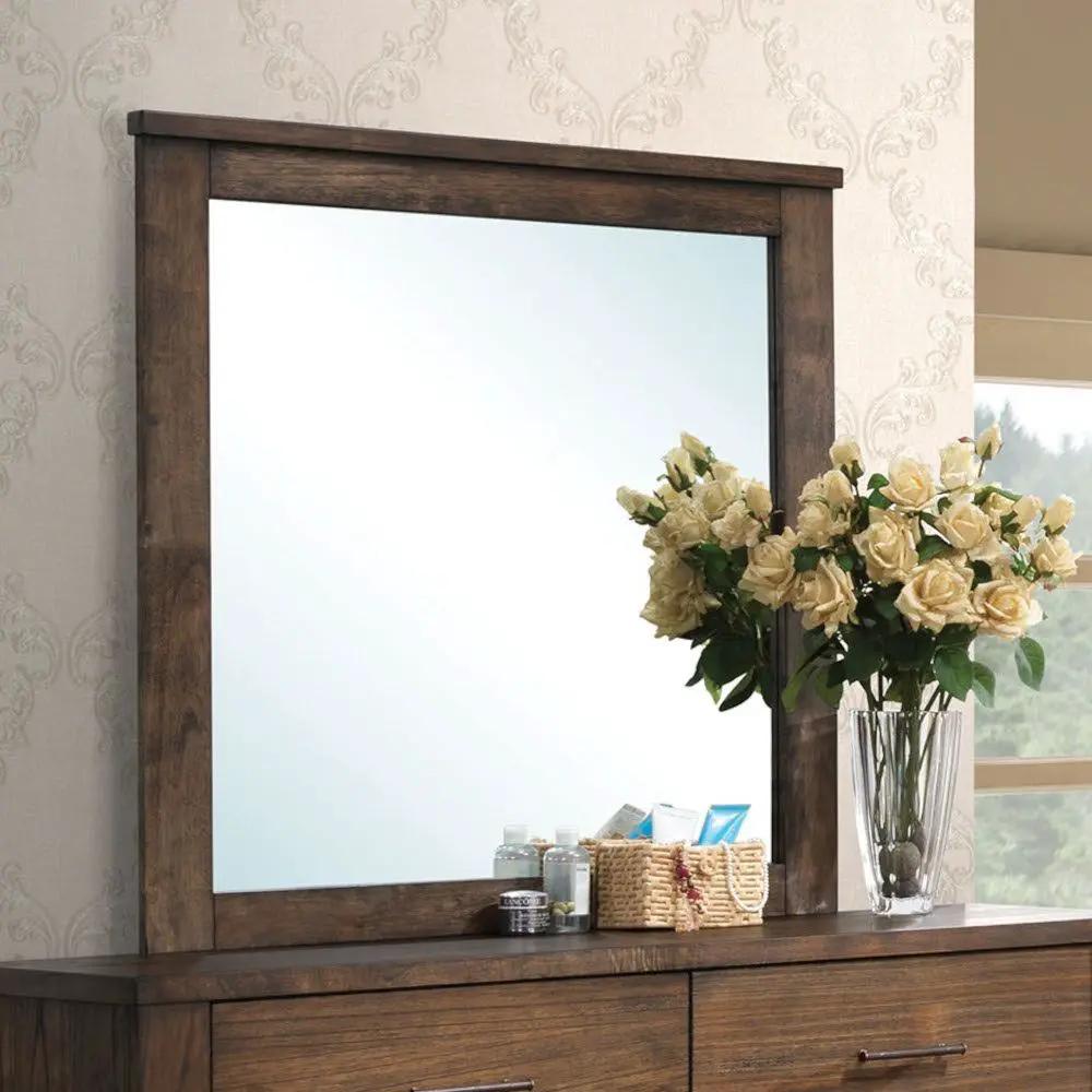 Merrilee - Mirror - Oak by Unique Piece Furniture