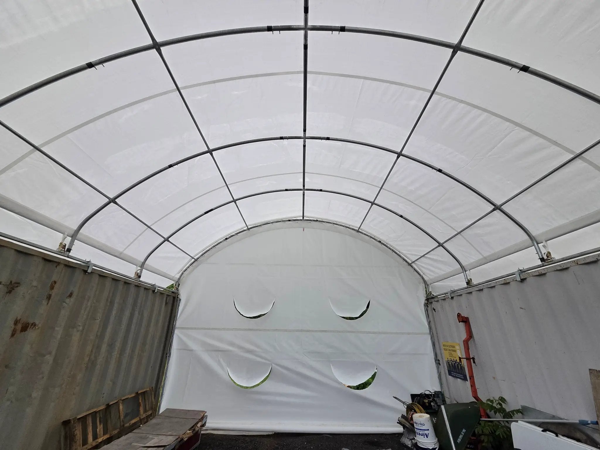 Rear Panel for W20' Container Shelter by Chery Industrial