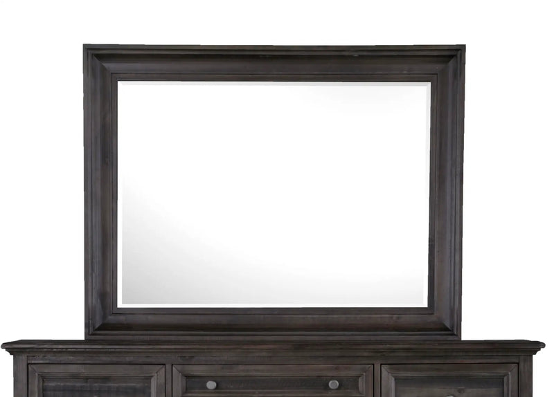 Calistoga - Mirror In Weathered Charcoal - Weathered Charcoal by Unique Piece Furniture