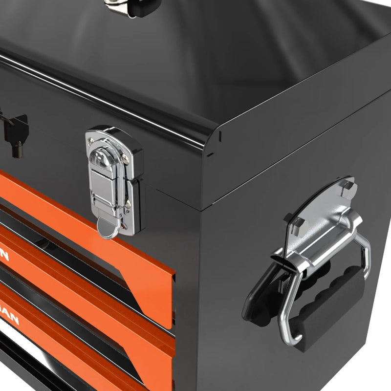 20" Portable 3-Drawer Steel Toolbox by HouseOfZazla