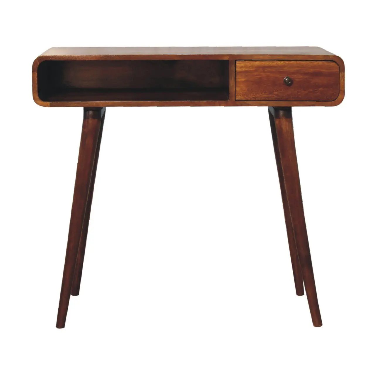 Curved Writing Desk by Unique Piece Furniture