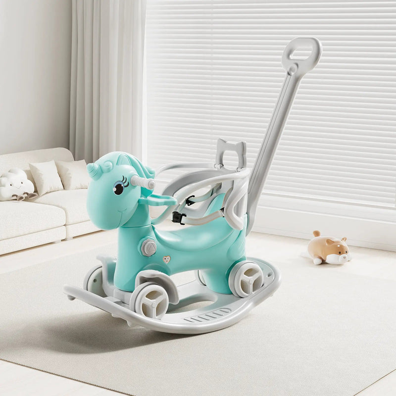 Rocking Horse for Toddlers - Balance Bike Ride-On Toy by HouseOfZazla