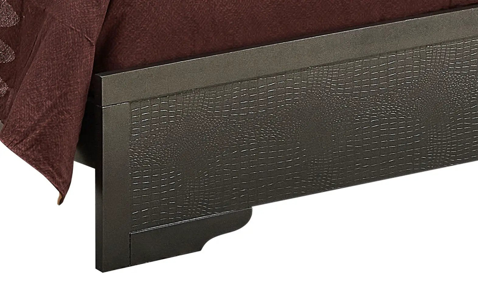 Chic Elegantly Designed Transitional Bed by Unique Piece Furniture