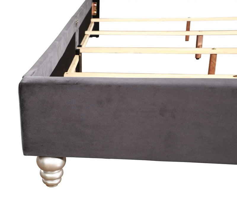 Upholstered Bed Transitional by HouseOfZazla
