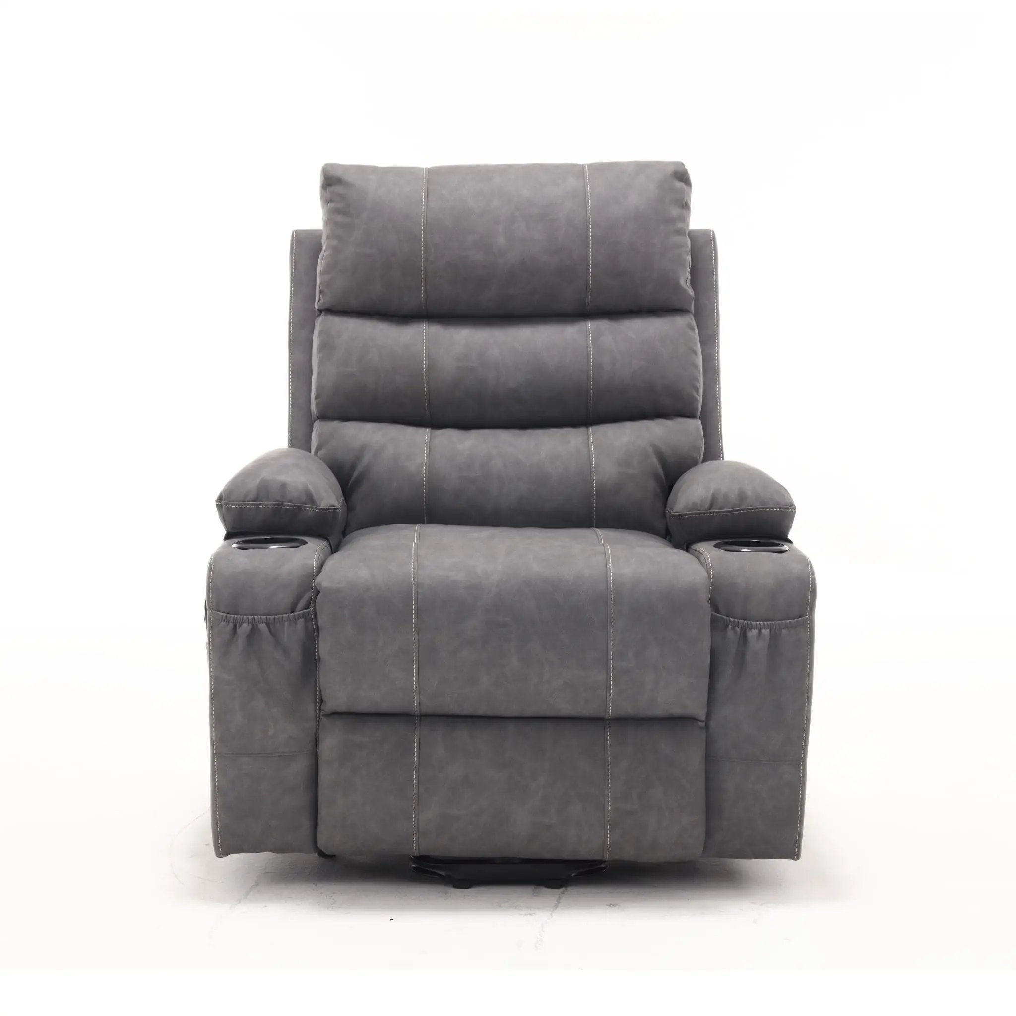 Large Electric Power Lift Recliner Chair Sofa with Massage and Heat by HouseOfZazla