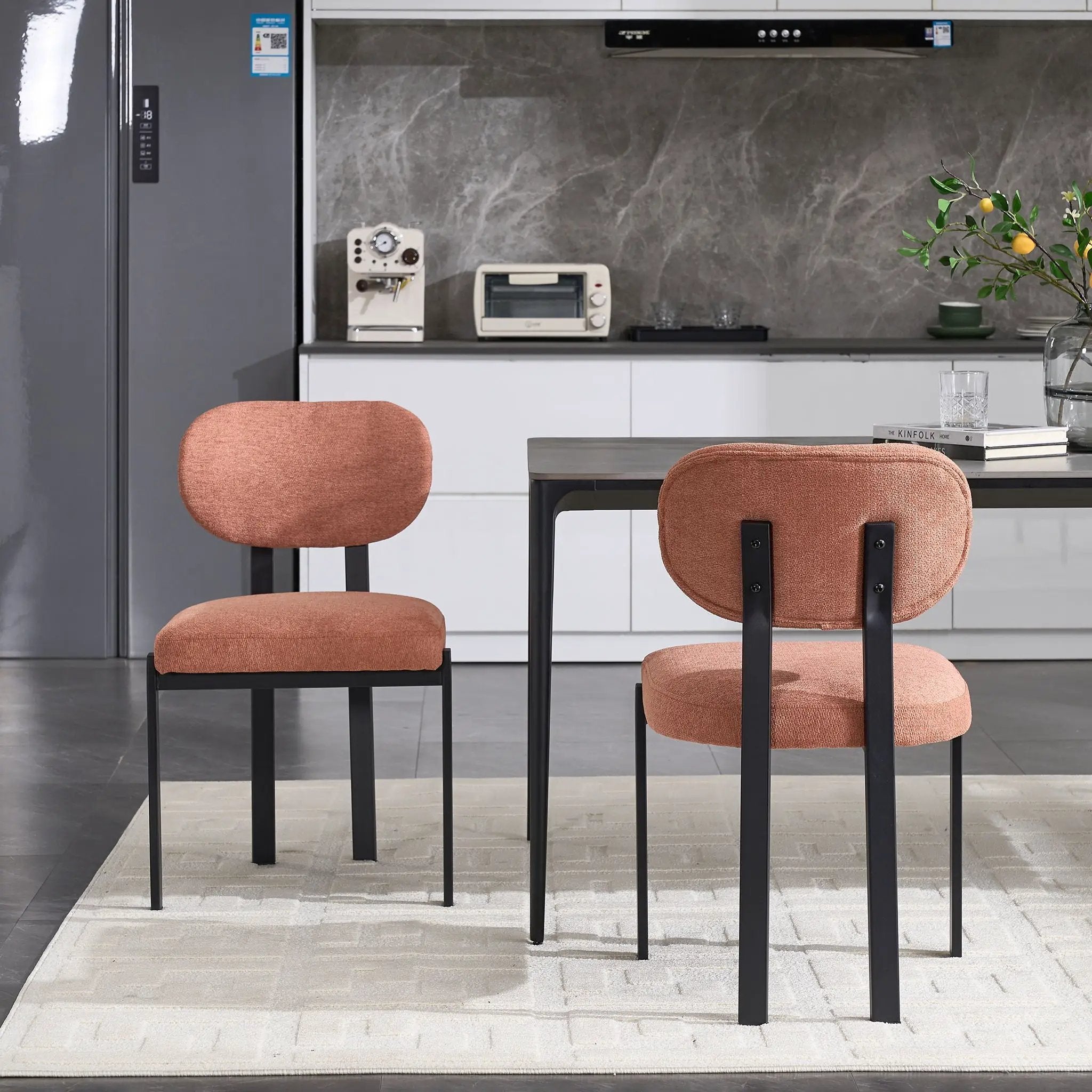 Dining Armless Chairs (Set of 2) by Unique Piece Furniture