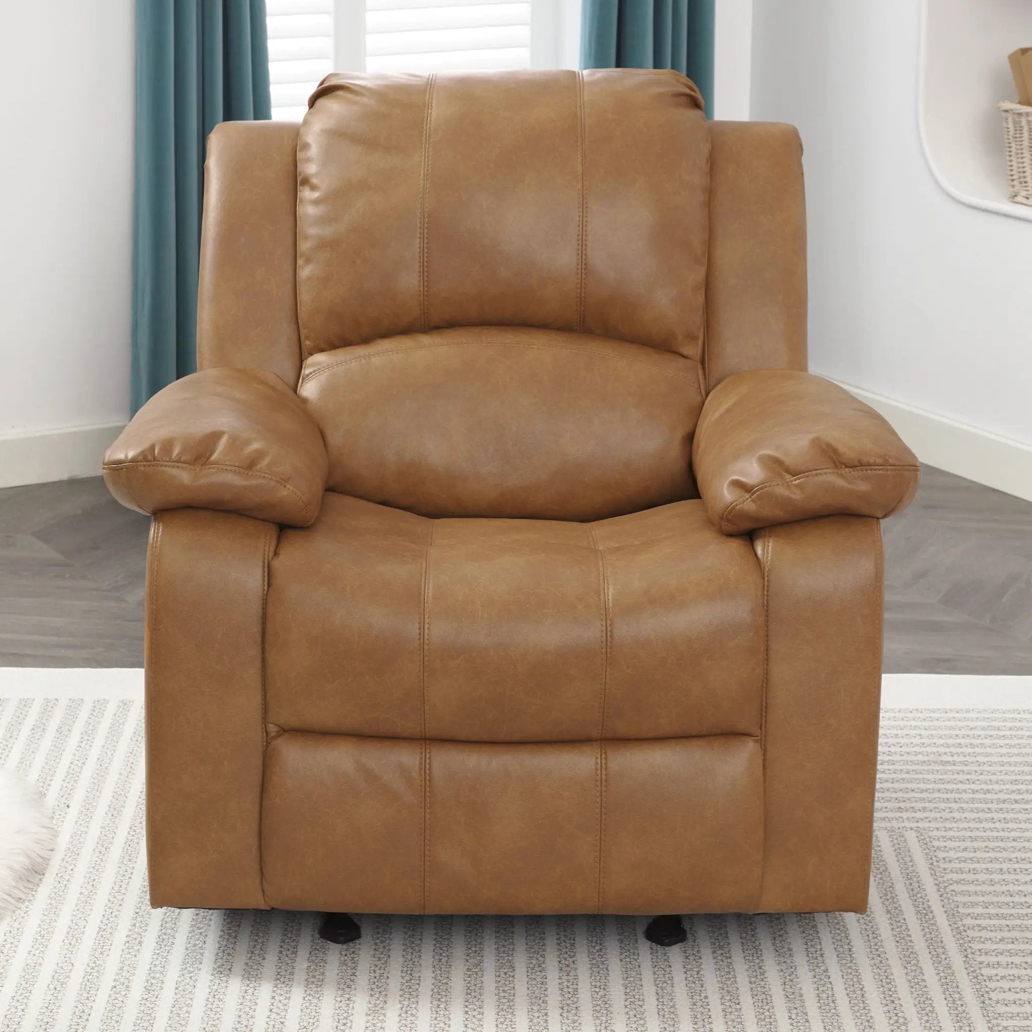 Charlotte - Glider Recliner With Classic Style by HouseOfZazla