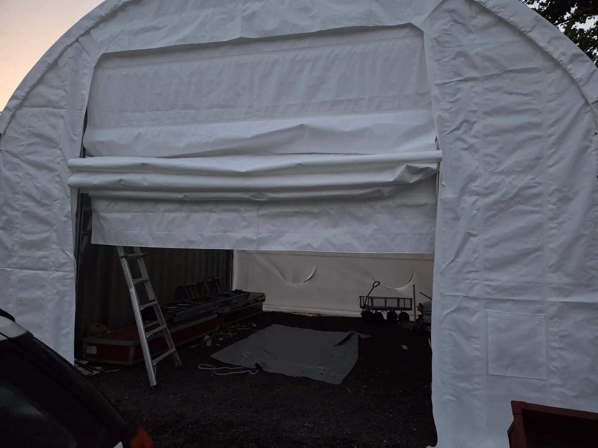 Front Panel with Winch Door for W20' Container Shelter by Chery Industrial