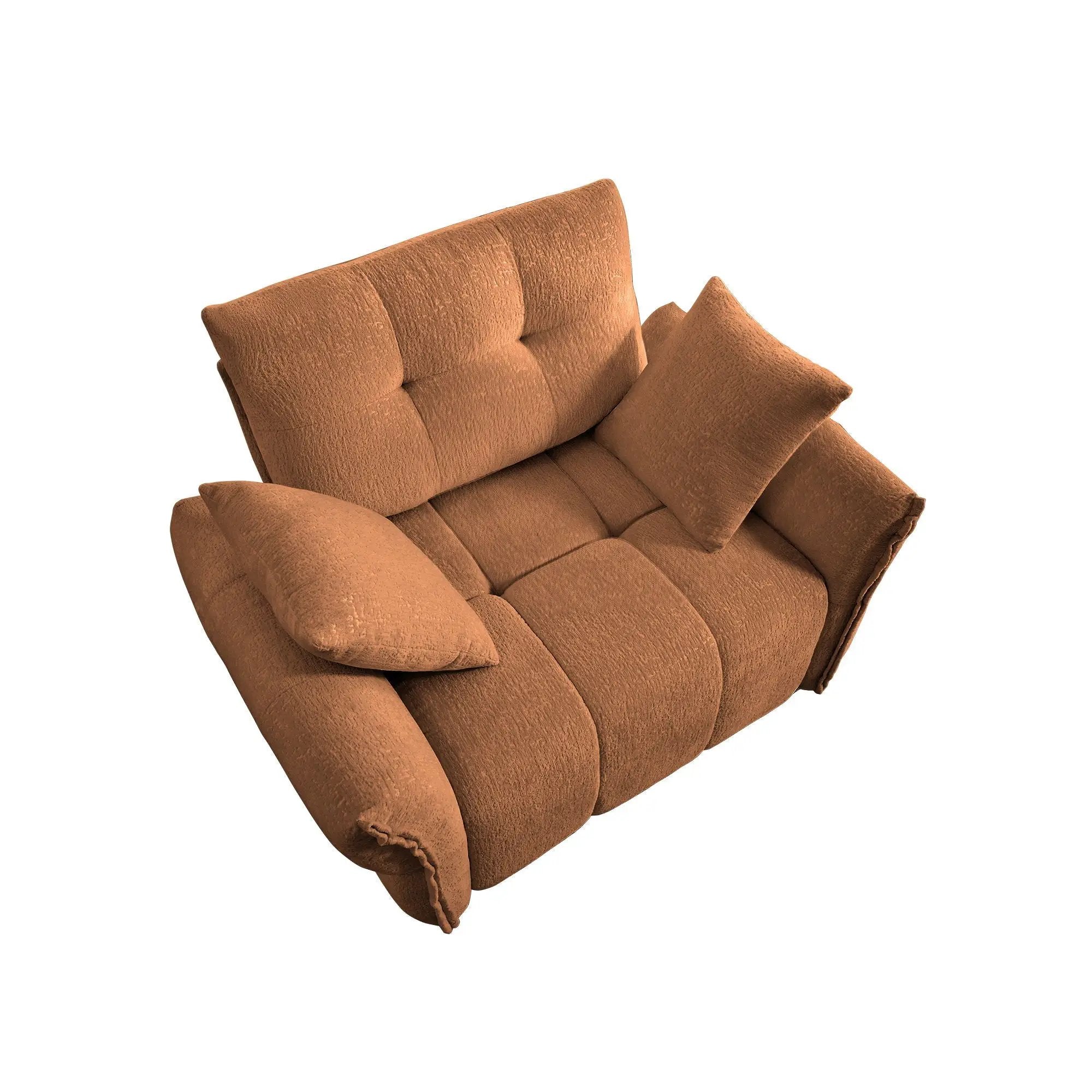 Modern Ergonomic Single Seater Sofa With High Resilience Cushions by HouseOfZazla