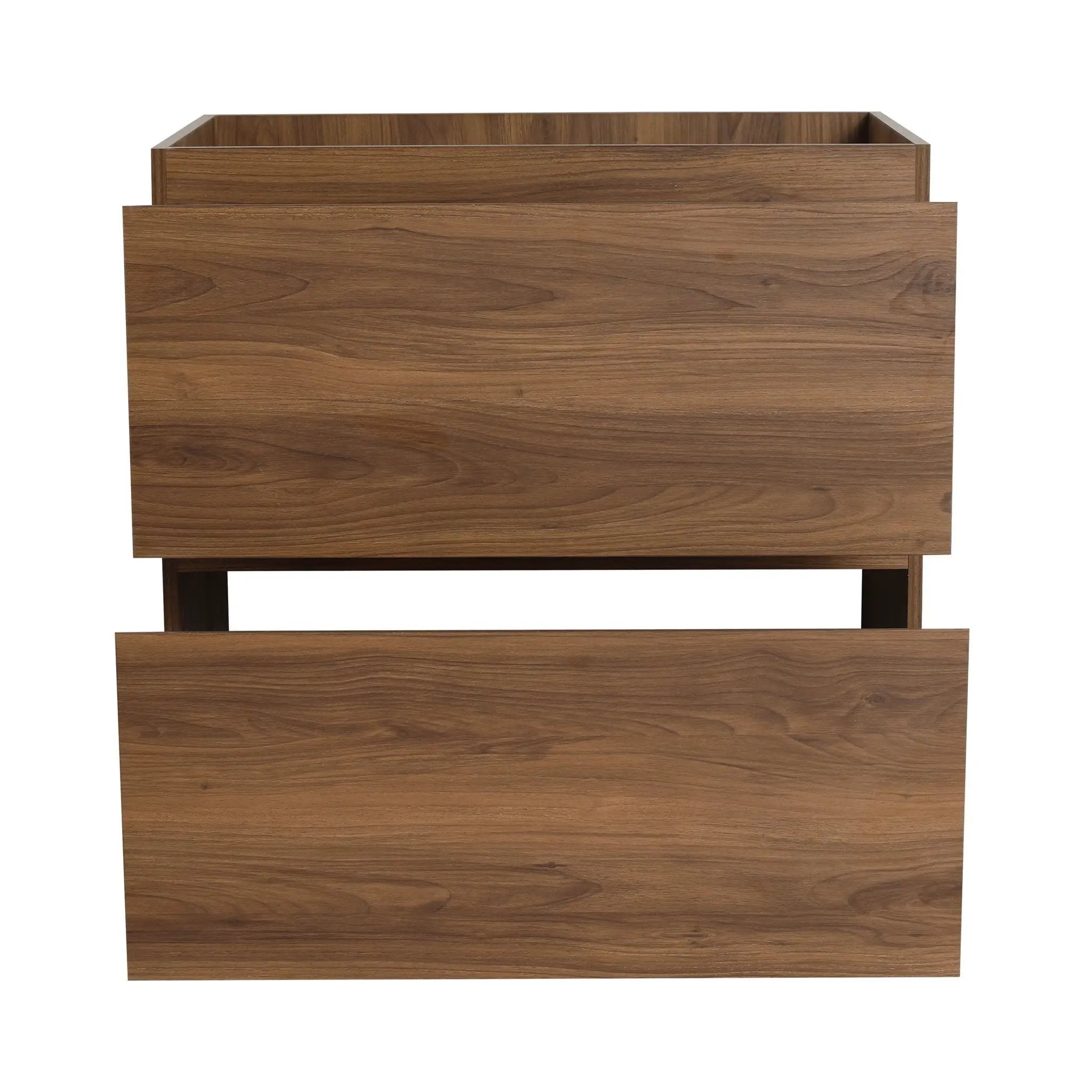 Modern Freestanding Bathroom Vanity Cabinet With Double Drawer by HouseOfZazla