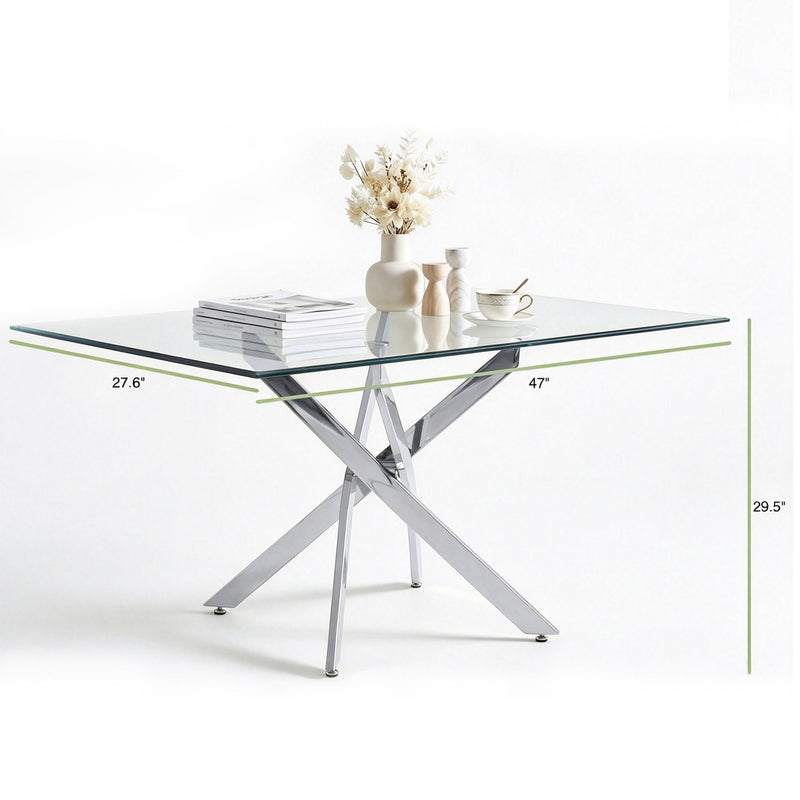 Modern Rectangular Table For Dining Room by Unique Piece Furniture