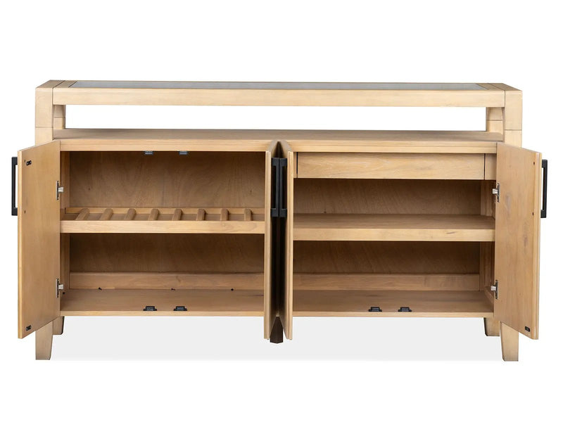 Somerset - Sideboard - Butternut and Omari Natural by Unique Piece Furniture
