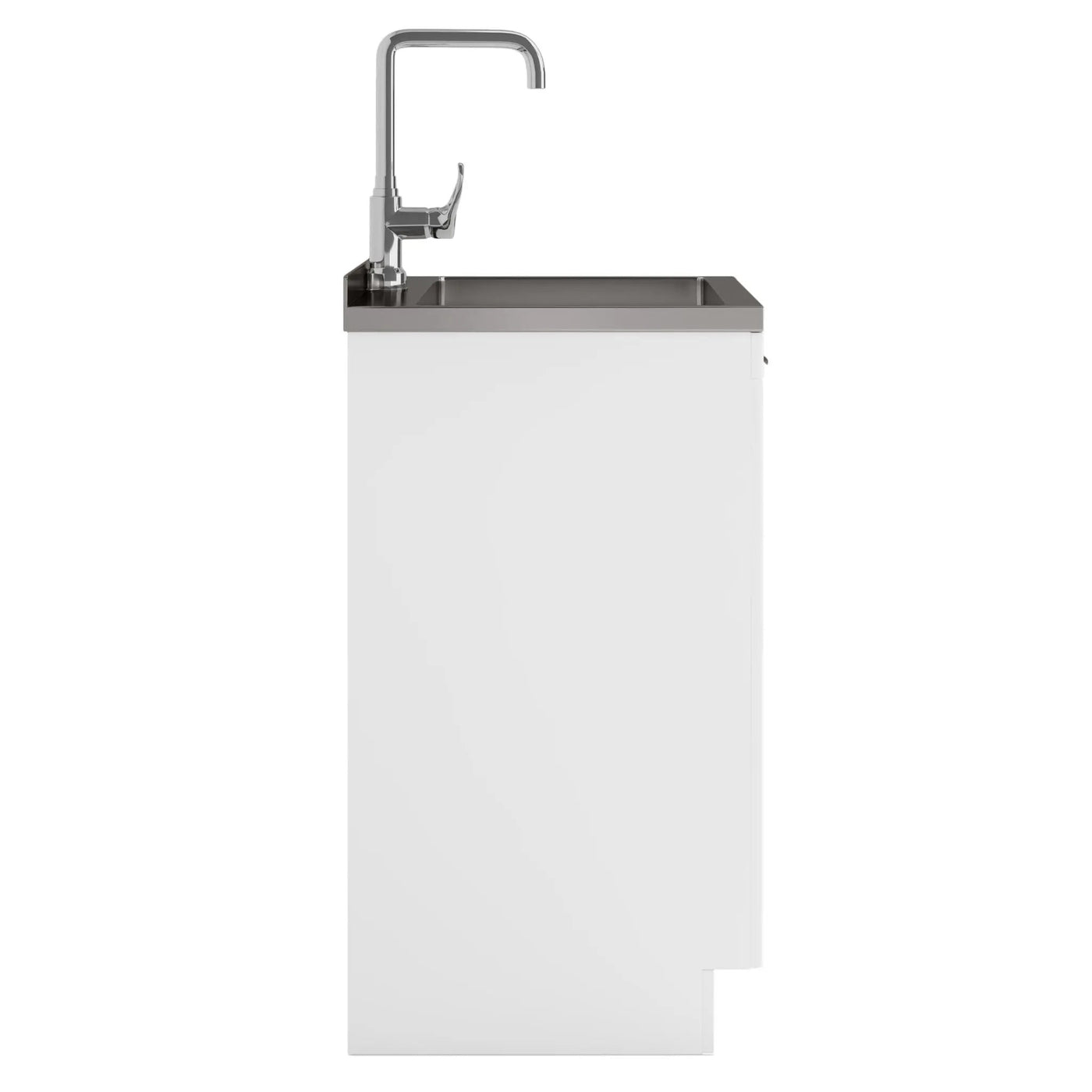 Murphy - Laundry Cabinet & Faucet And Stainless Steel Sink by Unique Piece Furniture