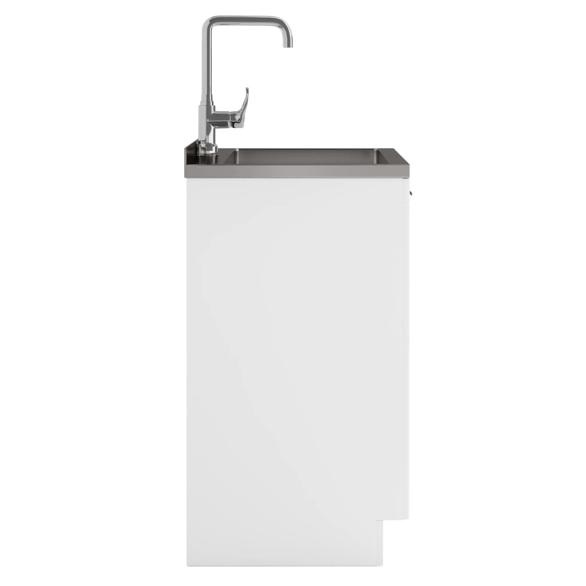 Murphy - Laundry Cabinet & Faucet And Stainless Steel Sink by Unique Piece Furniture