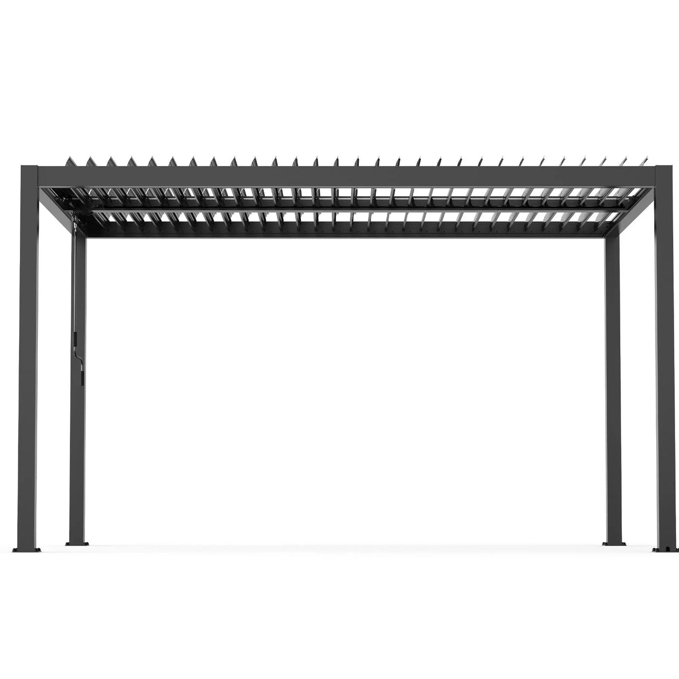 Louver Pergola Aluminium Frame & Louvers by HouseOfZazla