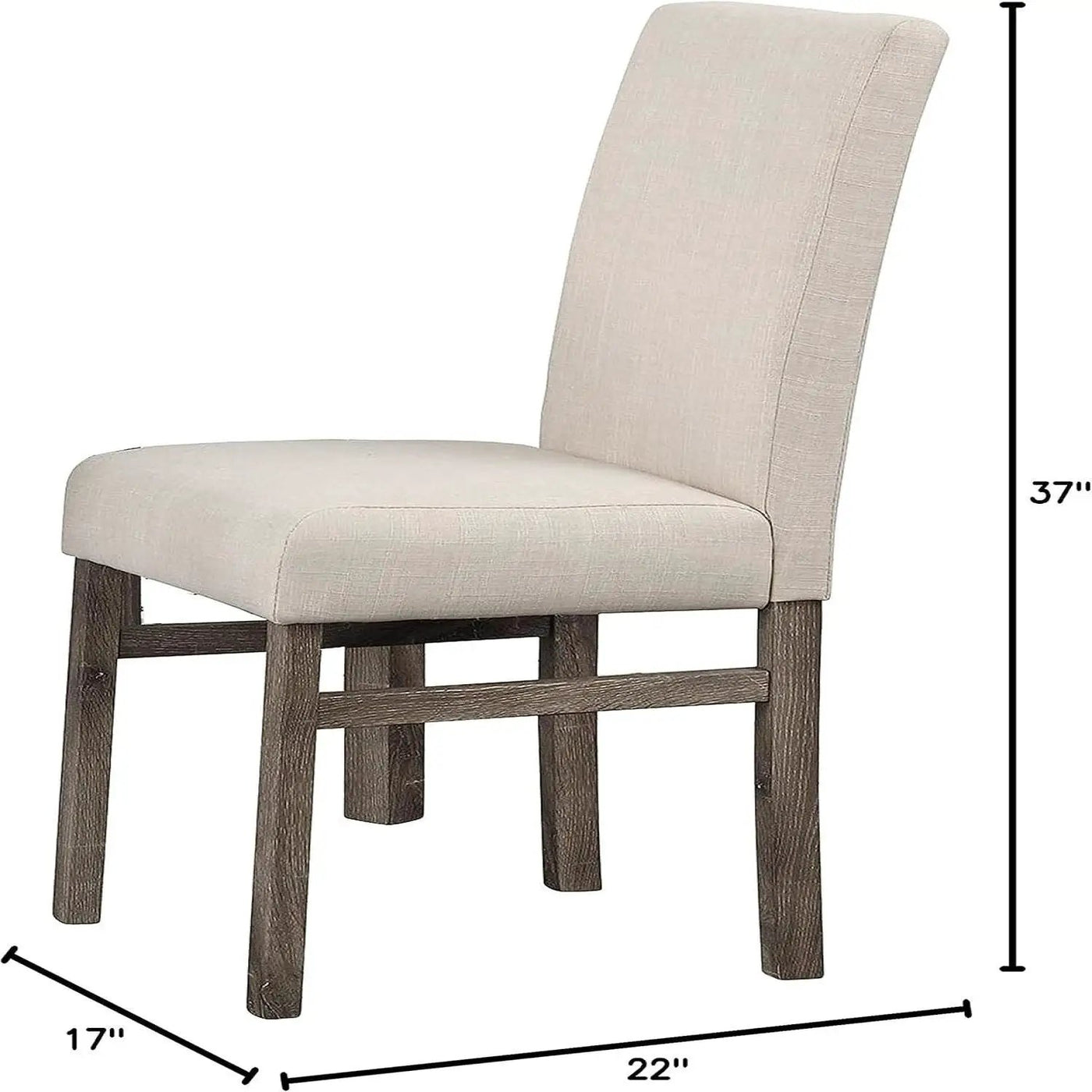 5 Piece Transitional Dining Set With Table And Upholstered Chairs by HouseOfZazla
