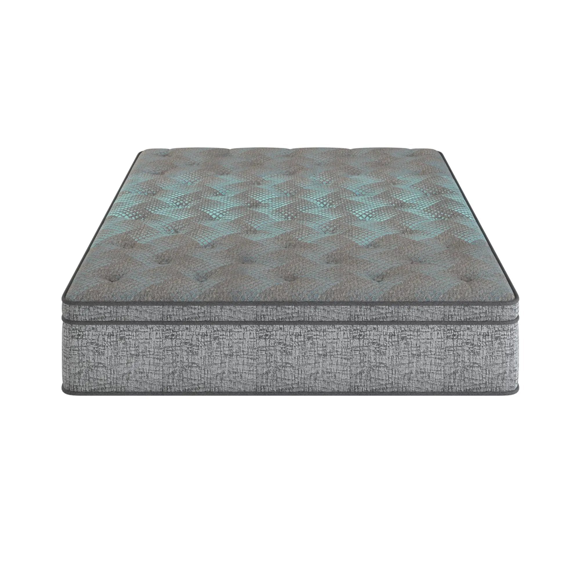 Comfort Care - 12" Hybrid Euro Top Mattress Plush Comfort, Foam by Unique Piece Furniture
