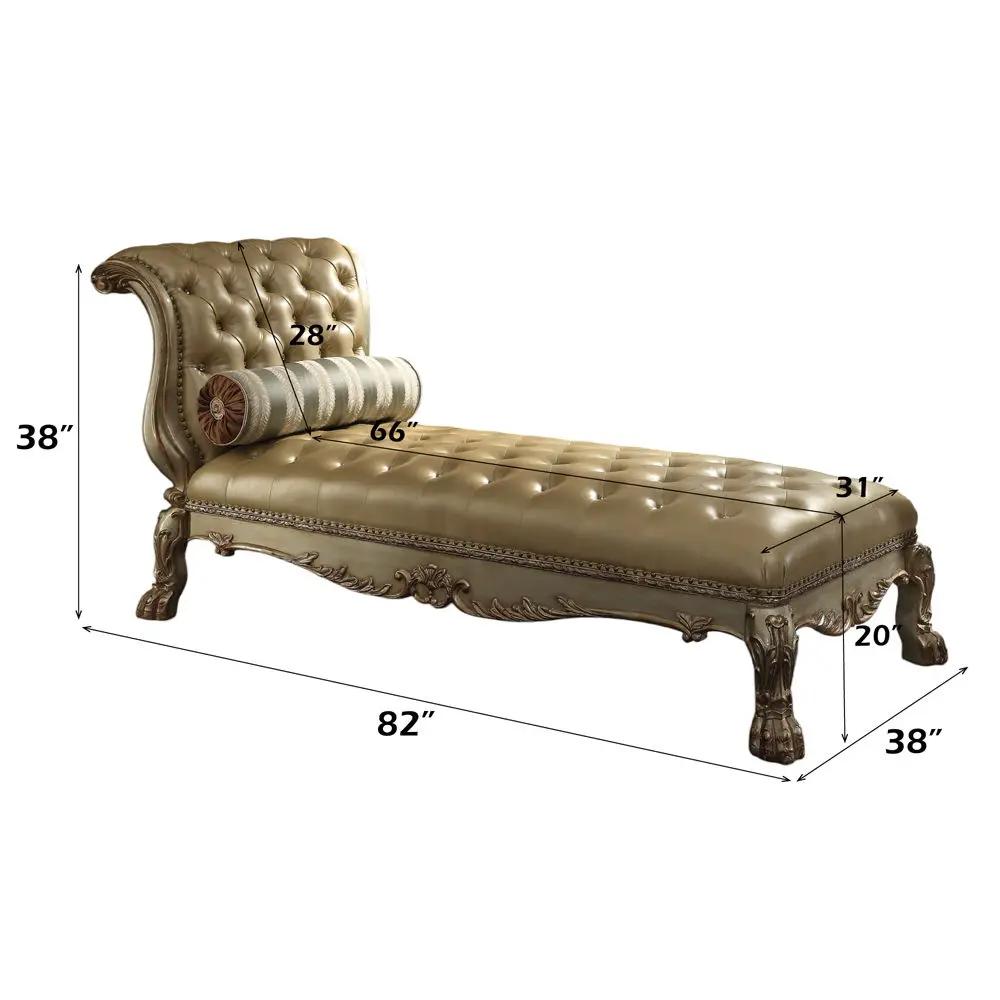 Dresden - Chaise w/1 Pillow by Unique Piece Furniture