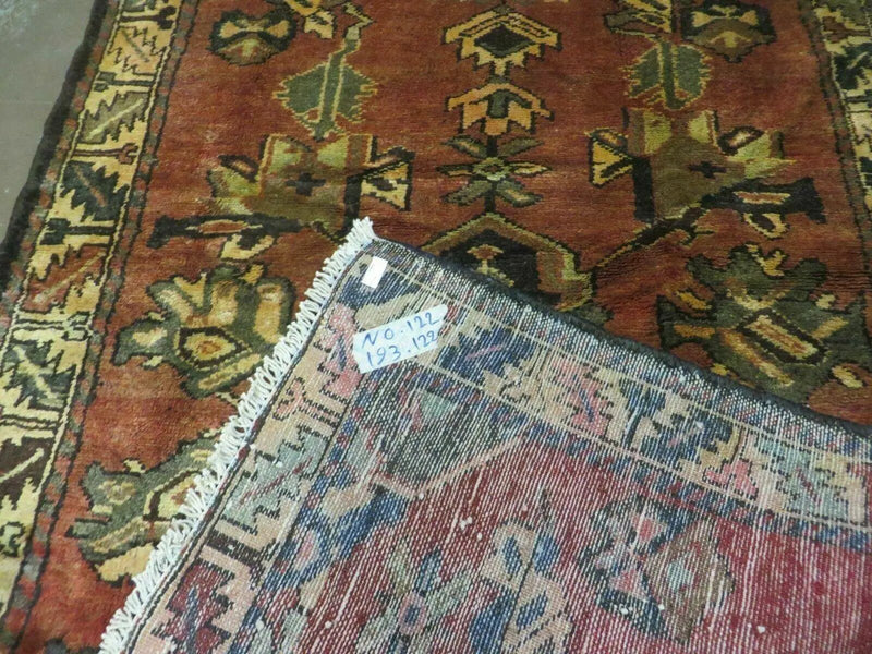 4' X 6' Antique 1920 Handmade Turkish Wool Rug Veg Dye Nice by Jewel Rugs