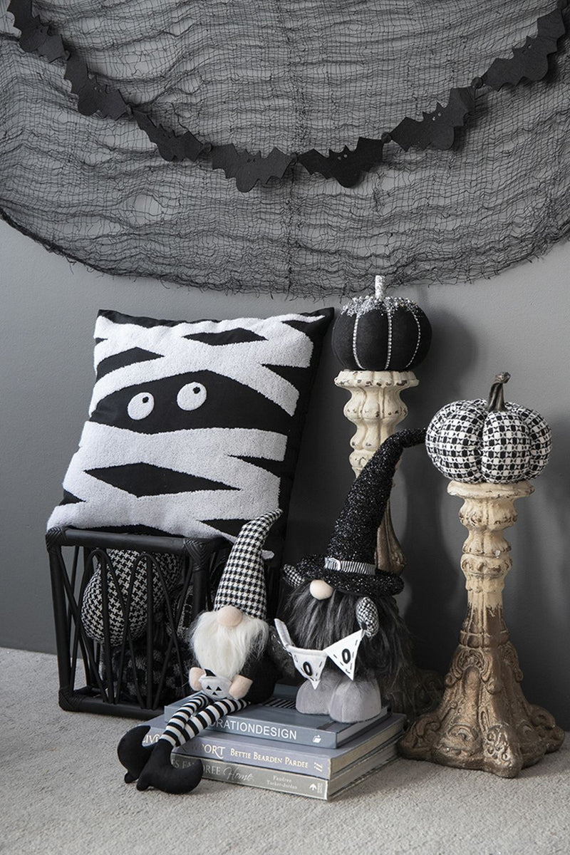Plaid Pumpkin Decor, For Holiday Halloween Decoration by HouseOfZazla