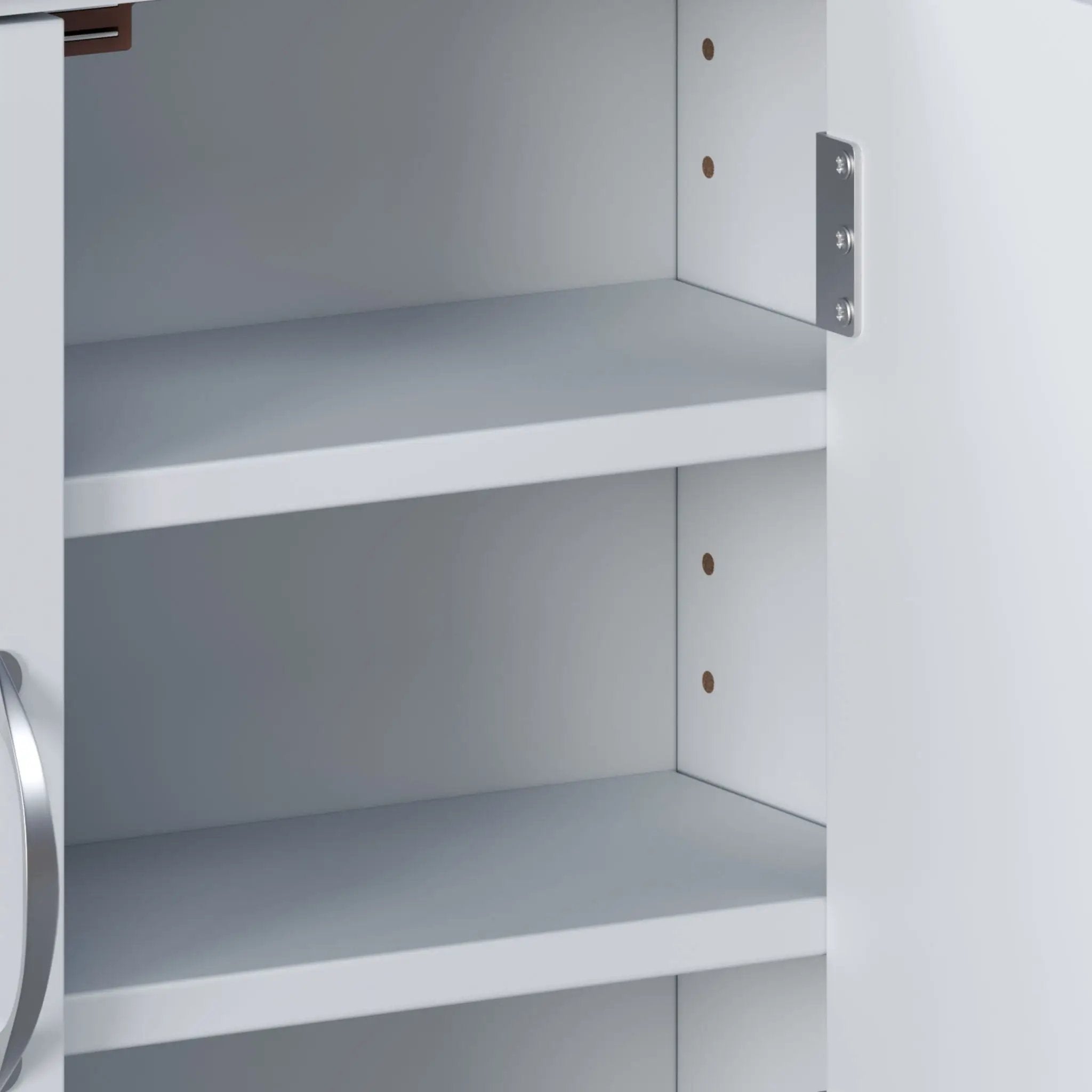 Multi Functional Wall Mounted Cabinet With Adjustable Shelves For Bathroom by HouseOfZazla