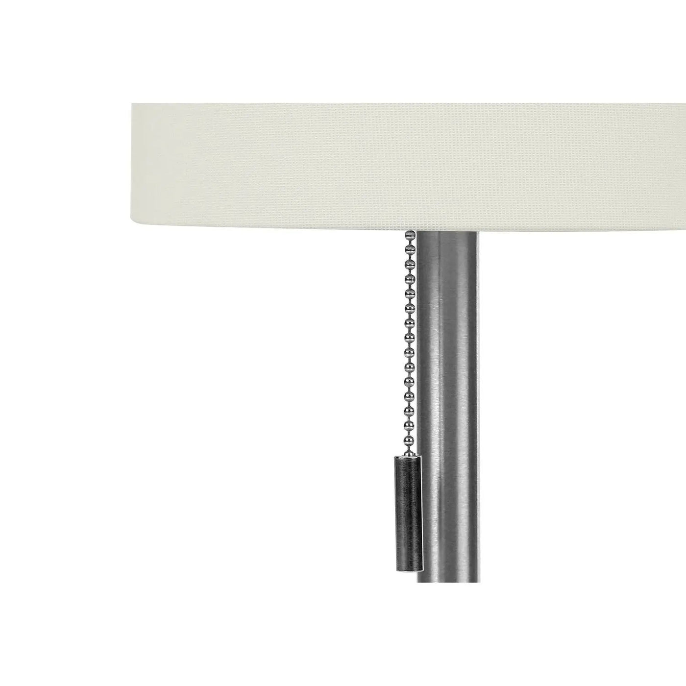 Lighting, Table Lamp, USB Port Included, Nickel, Contemporary (Set of 2) by Unique Piece Furniture