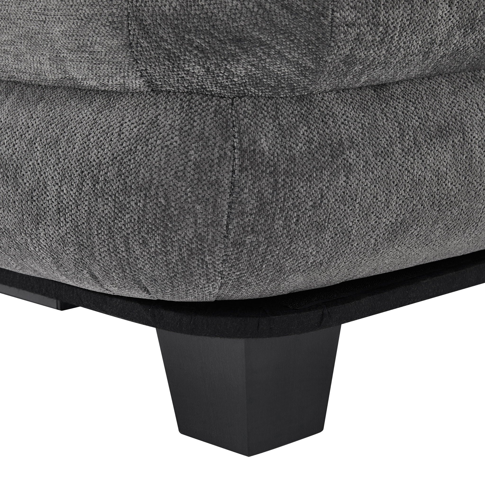 Oversized Chaise Lounge Sofa Bed with Deep Seat and Layered Armrests by HouseOfZazla