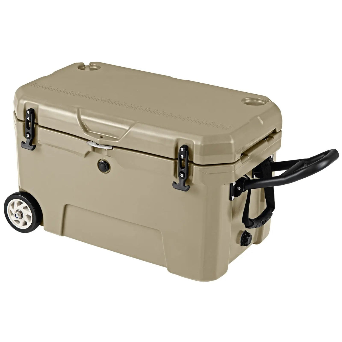 52 Quart Portable Hard Cooler with 6-Day Ice Retention and Wheels by DirectDeals