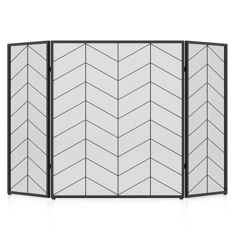 52 x 31 Inch Fireplace Screen by DirectDeals
